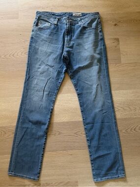 Men’s AG Everett Slim Straight 32x33 Soft Aged Denim